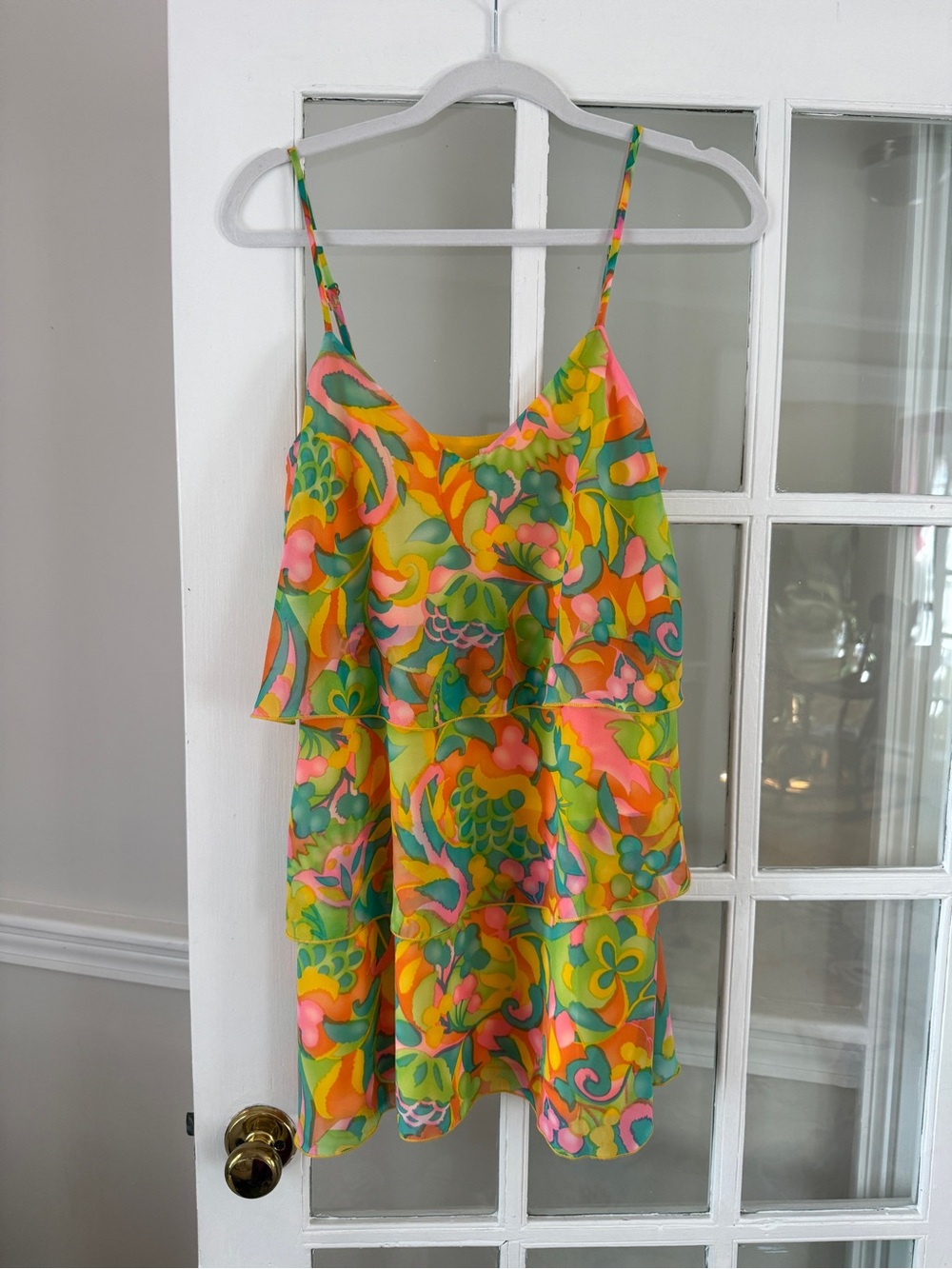 Show Me Your Mumu Suarez Ruffle Mini Dress